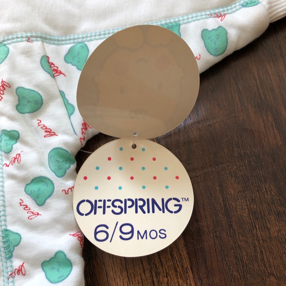 OFFSPRING baby onesie, 6-9mos, NWT